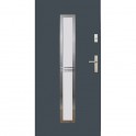 Drzwi zewnętrzne stalowe WIKĘD wzór 12A ramka 3D